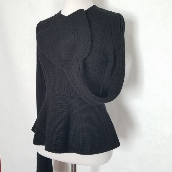 Urban Outfitters Bell Sleeves Peplum Sweater Top - Picture 7 of 7